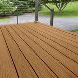 Solid Grooved Decking Cedarwood