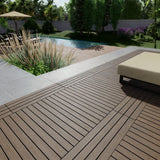 Composite Deck Tile Copperwood