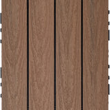 Composite Deck Tile Copperwood