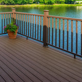 Solid Grooved Decking Barnwood