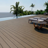 Solid Grooved Decking Copperwood