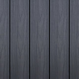 Solid Grooved Decking Graystone