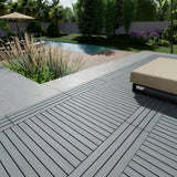 Composite Deck Tile Graystone